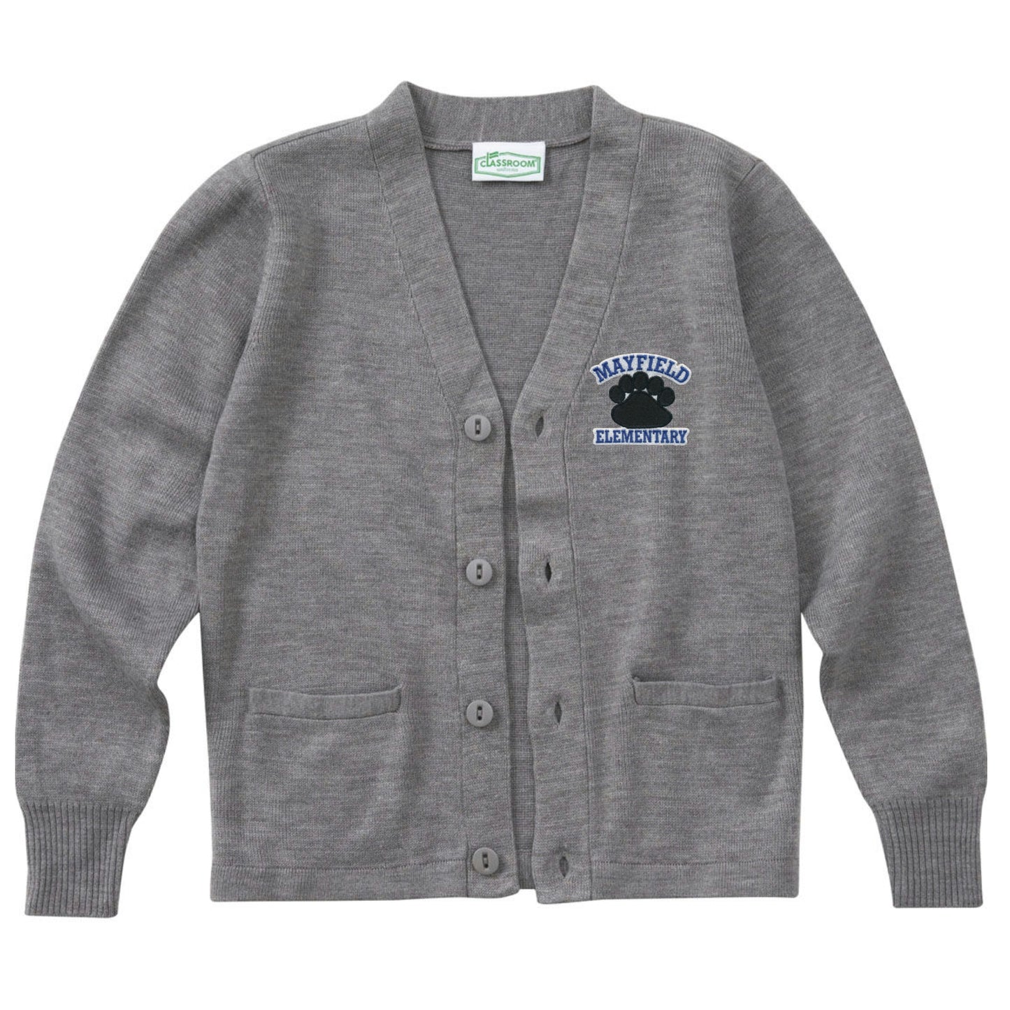 Henry Mayfield Elementary Cardigan - Grey