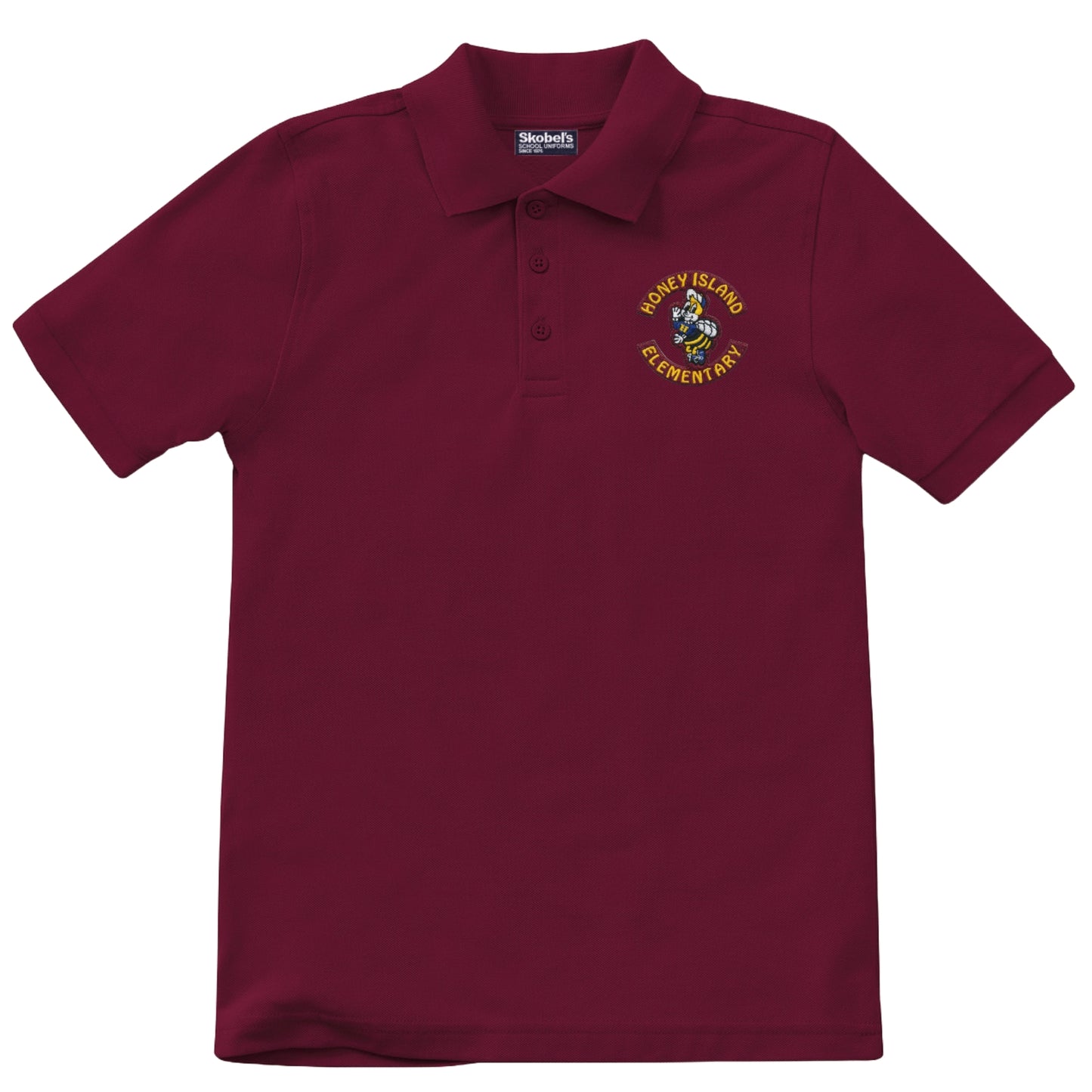 Honey Island Elementary Polo - Maroon