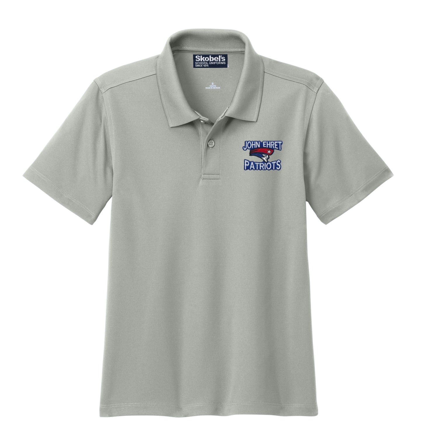 John Ehret Dryfit Polo - Grey