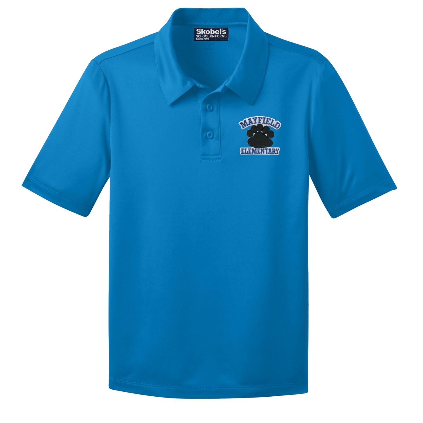 Henry Mayfield Elementary Dryfit Polo - Light Blue