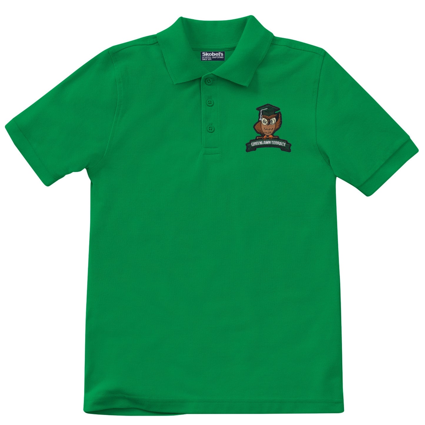 Greenlawn Terrace Polo - Kelly Green - 1st-5th Grades