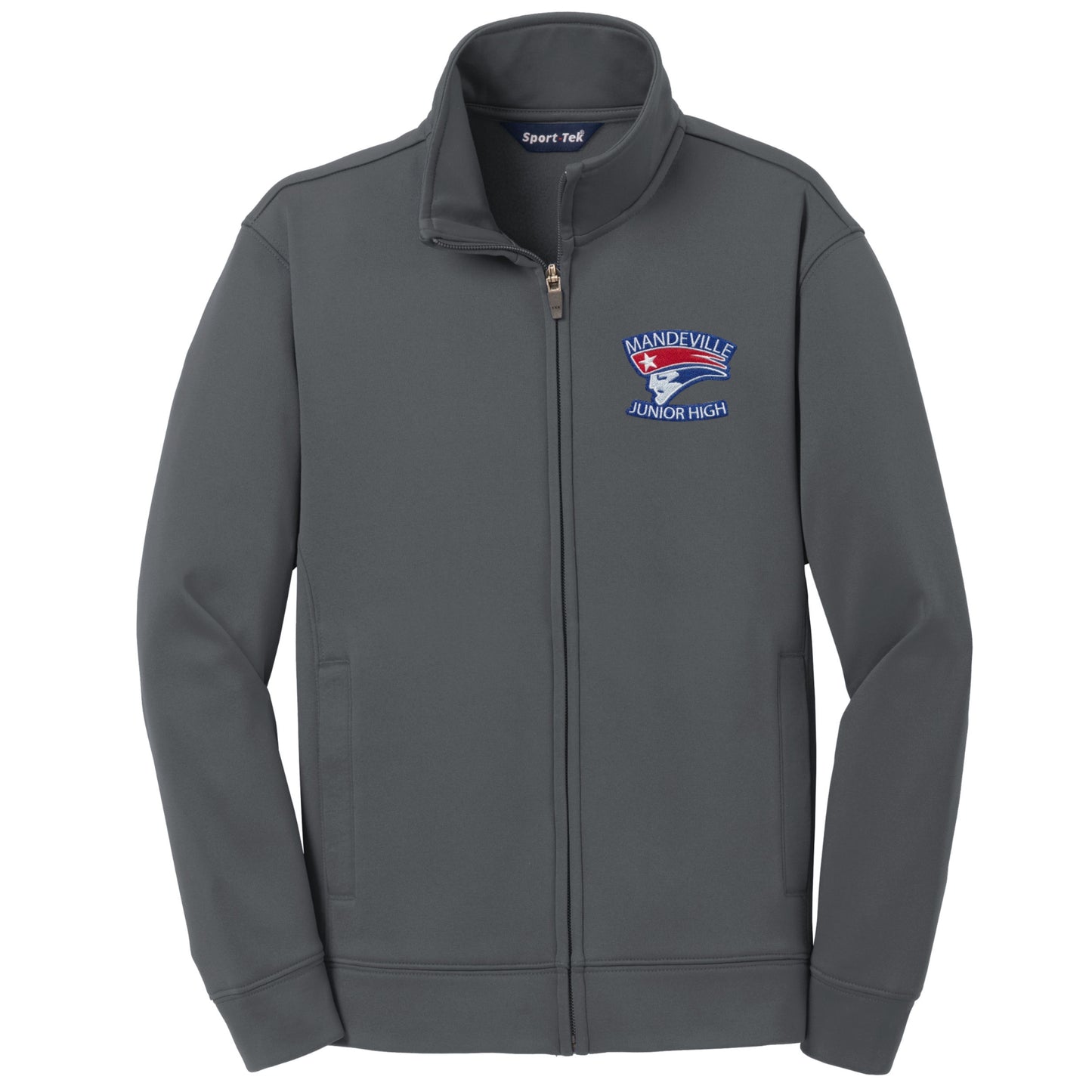 Mandeville Junior High Light Jacket - Grey