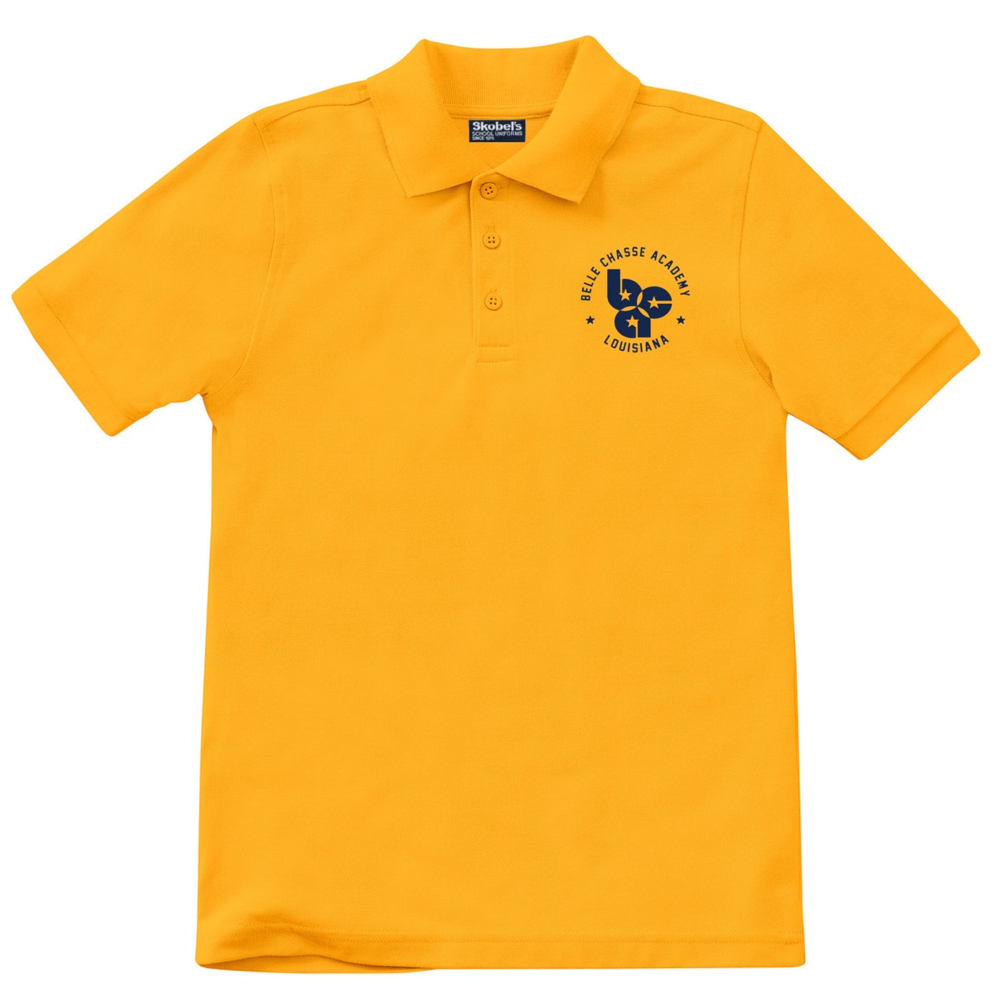 Belle Chasse Academy Polo - Gold