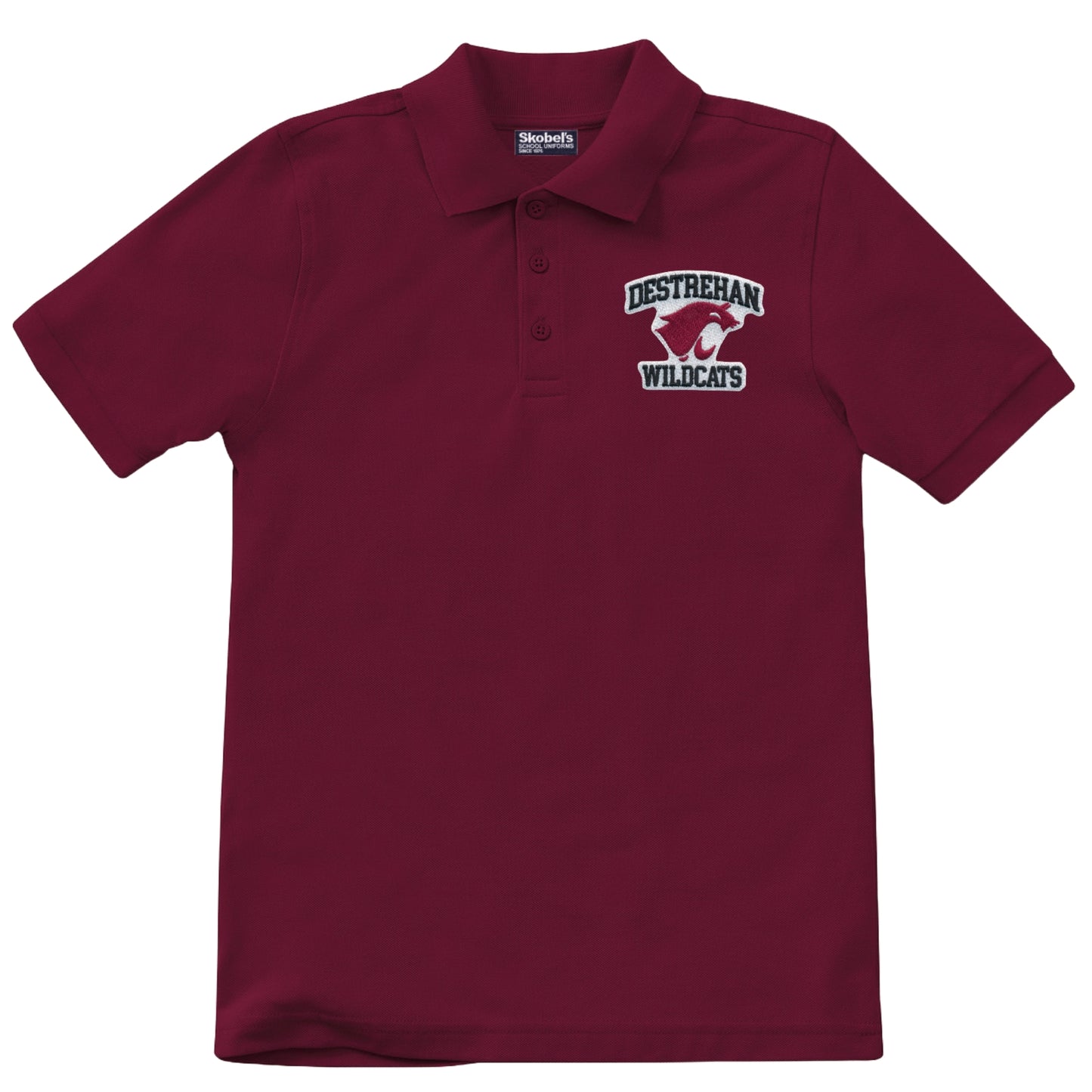 Destrehan High School Polo - Maroon