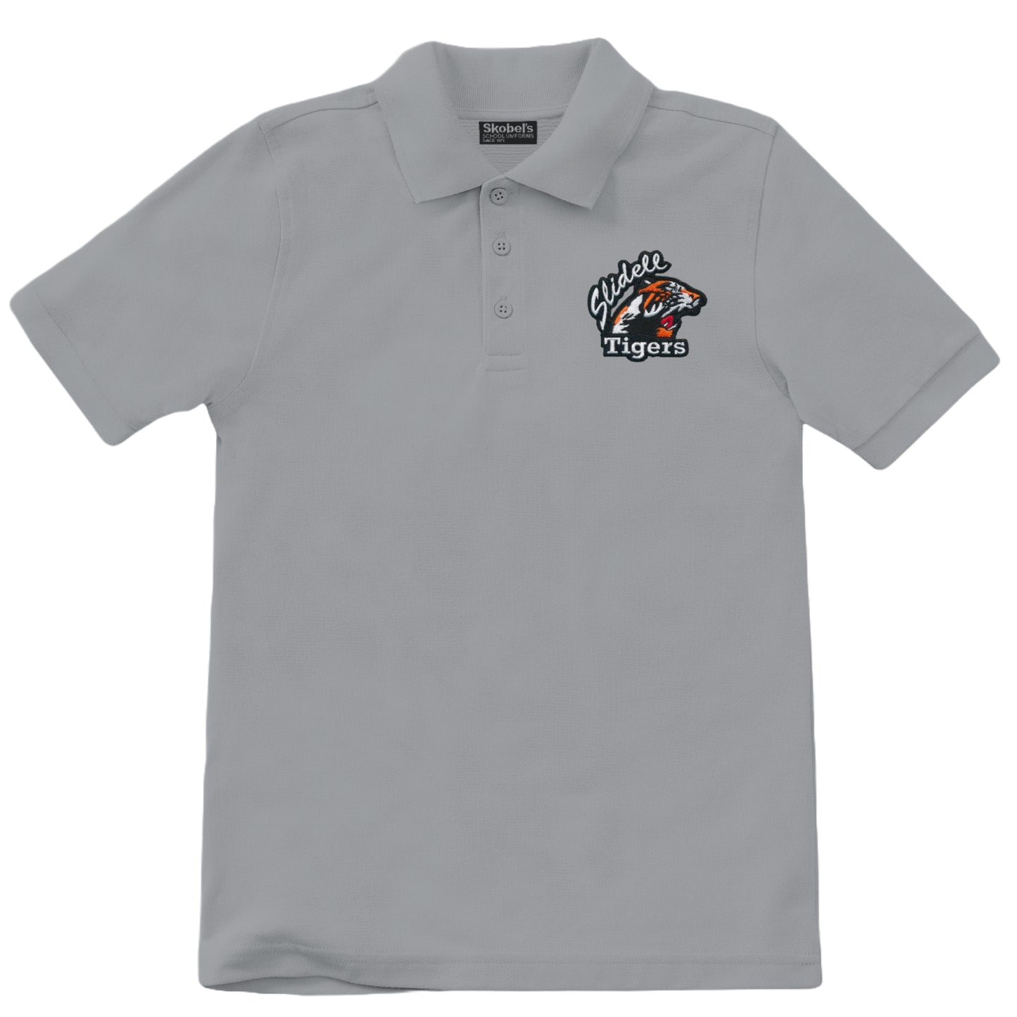 Slidell Junior High School Polo - Grey