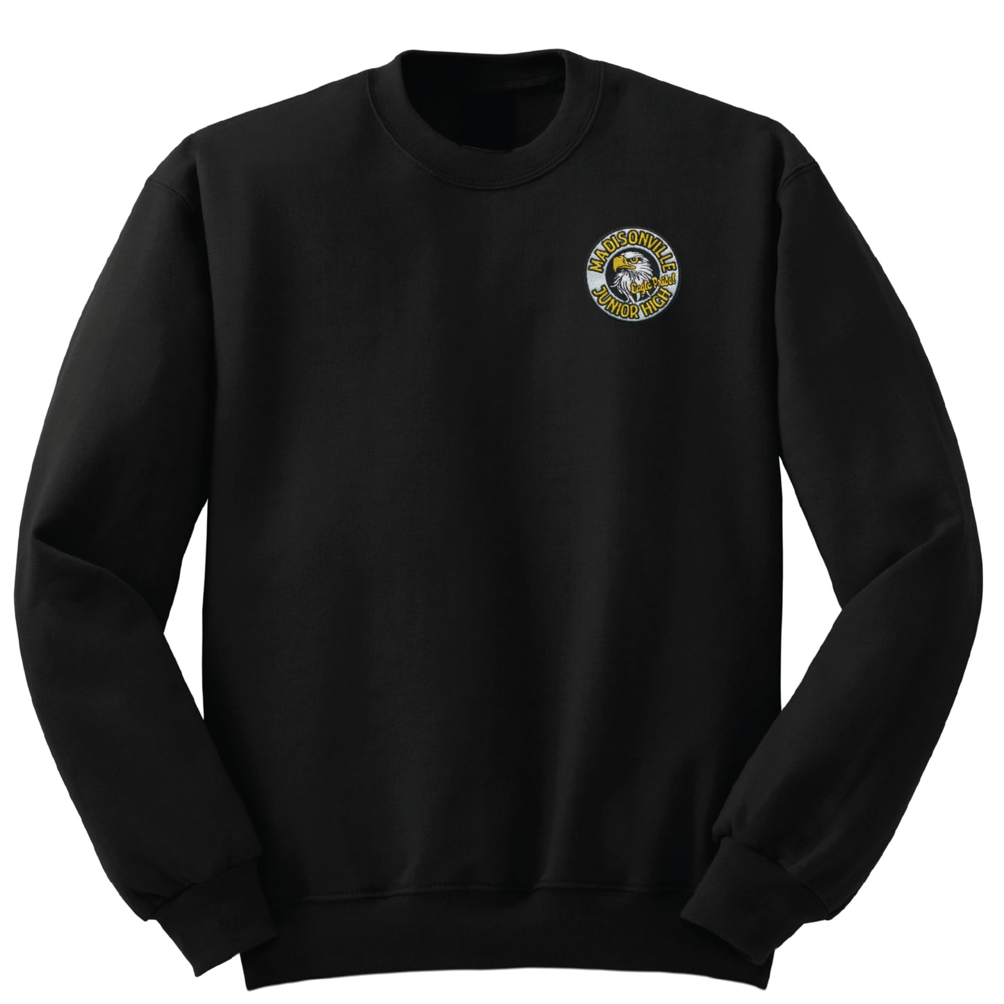 Madisonville Junior High Crew Sweatshirt - Black