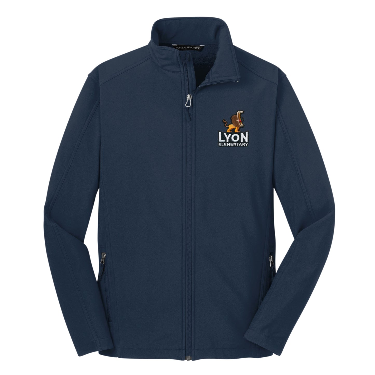 Lyon Elementary Softshell Jacket - Navy