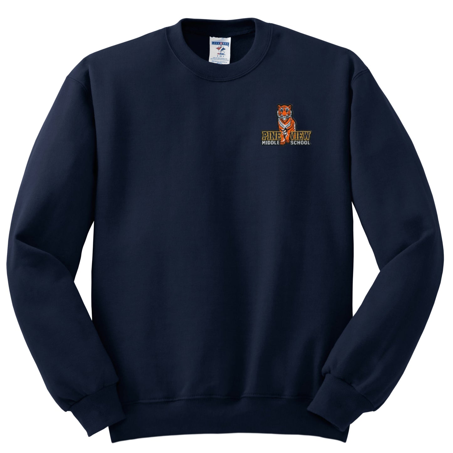 Pine View Middle Crew Sweatshirt - Navy