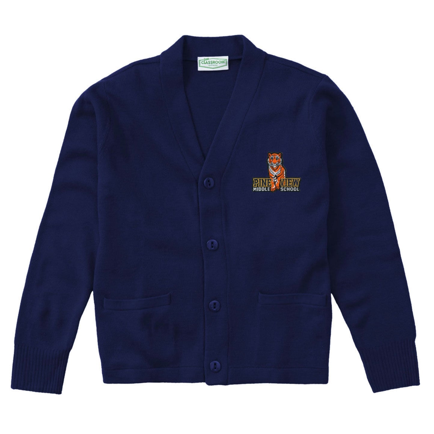 Pine View Middle Cardigan - Navy