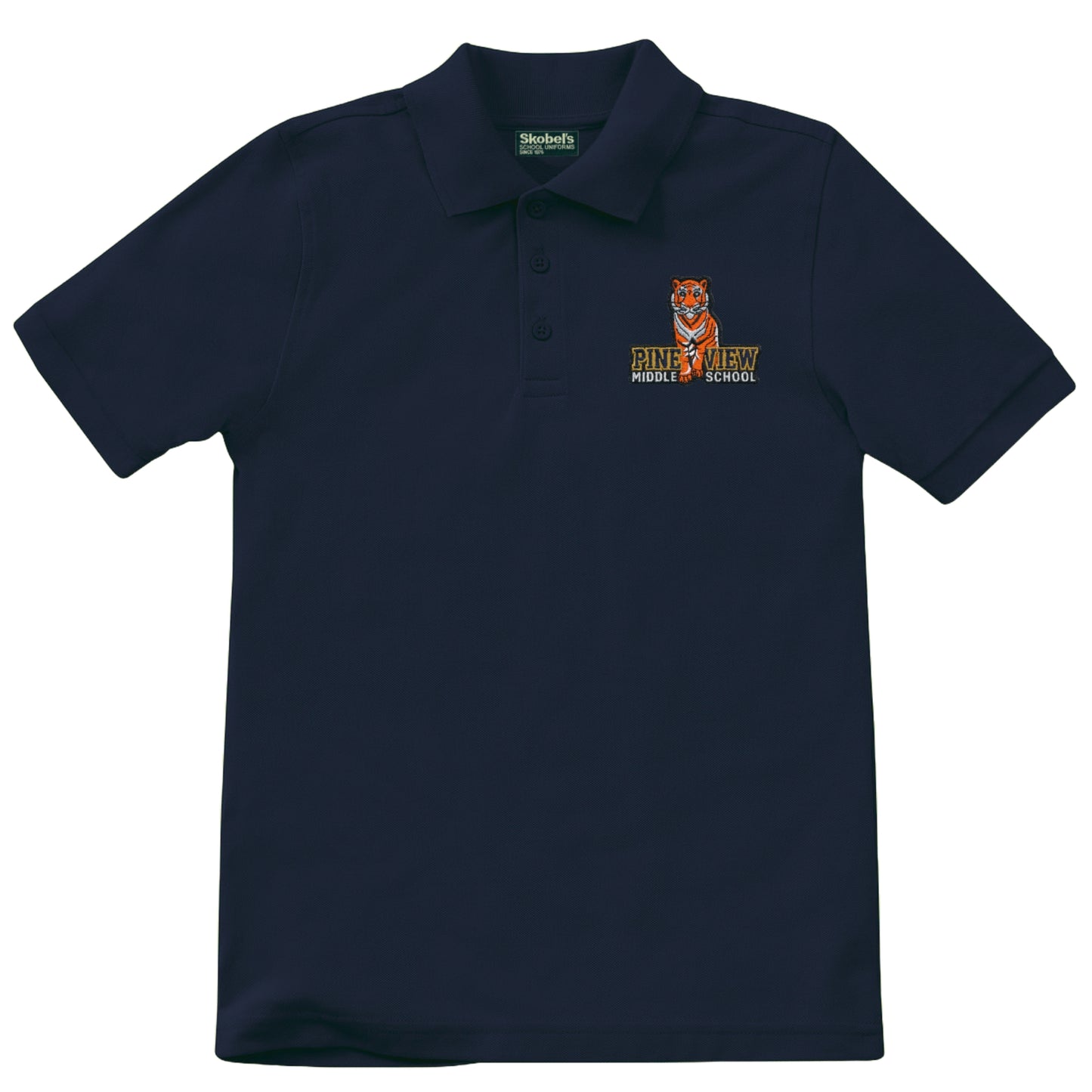 Pine View Middle Polo - Navy