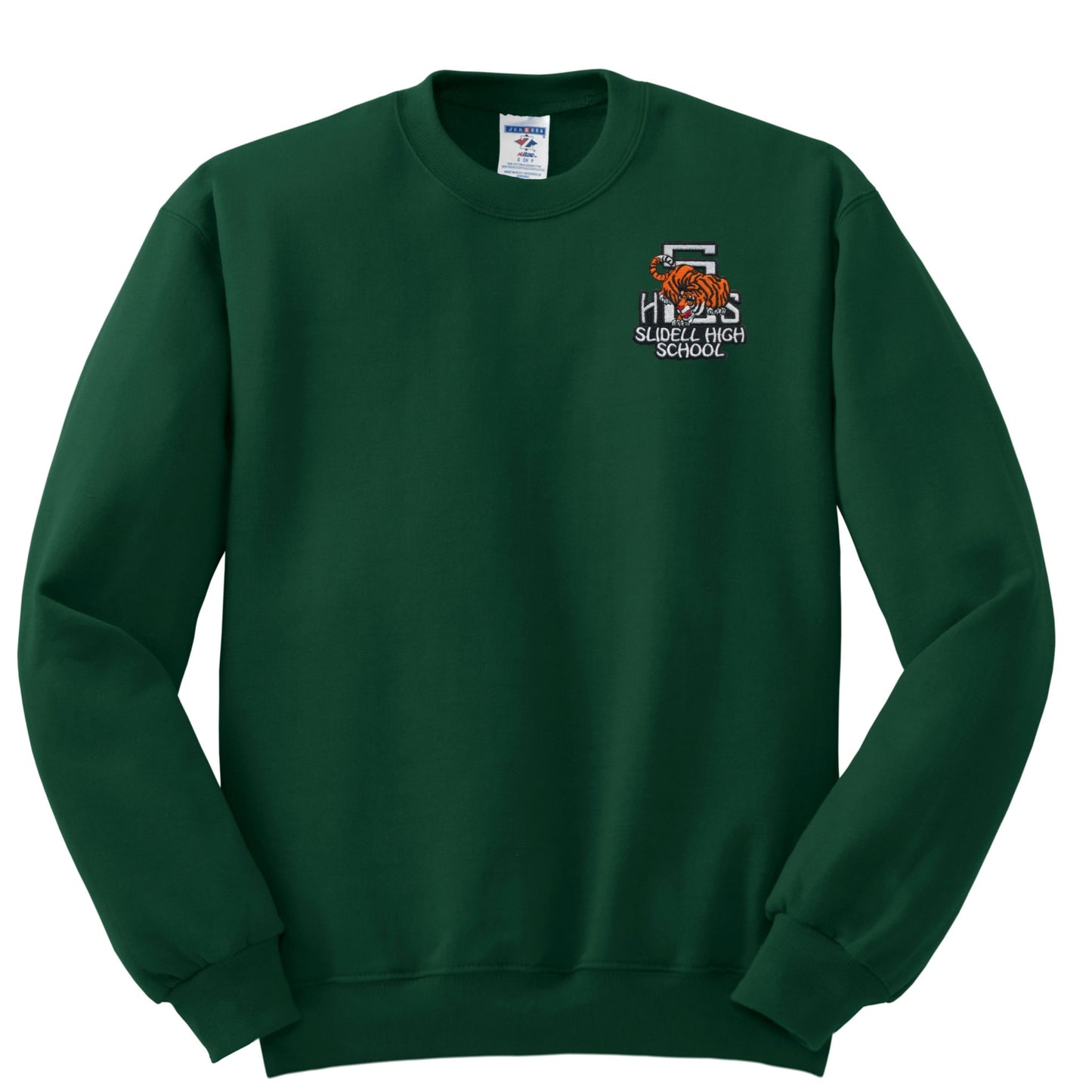 Slidell High School Crew Sweatshirt - Dark Green