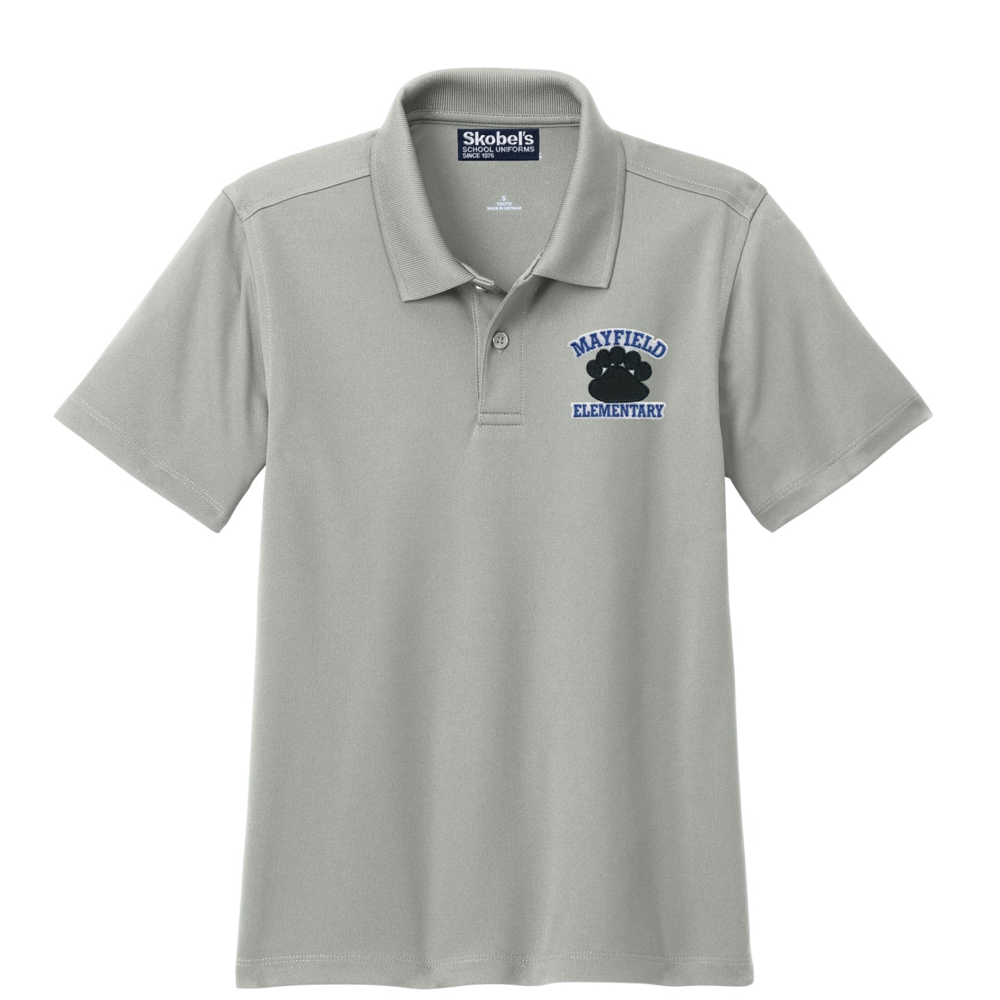 Henry Mayfield Elementary Dryfit Polo - Grey