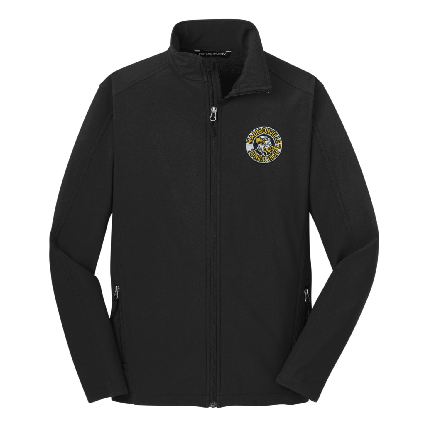 Madisonville Junior High Softshell Jacket - Black