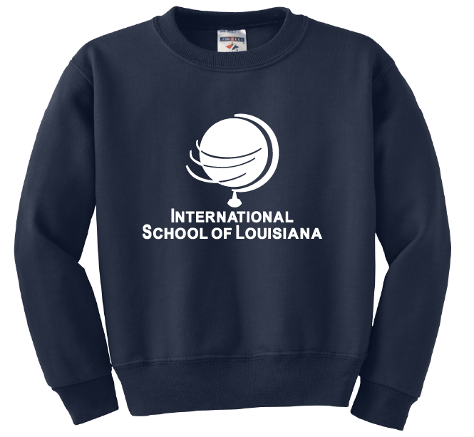 ISL Full Chest Crew Sweatshirt - Navy - All Grades
