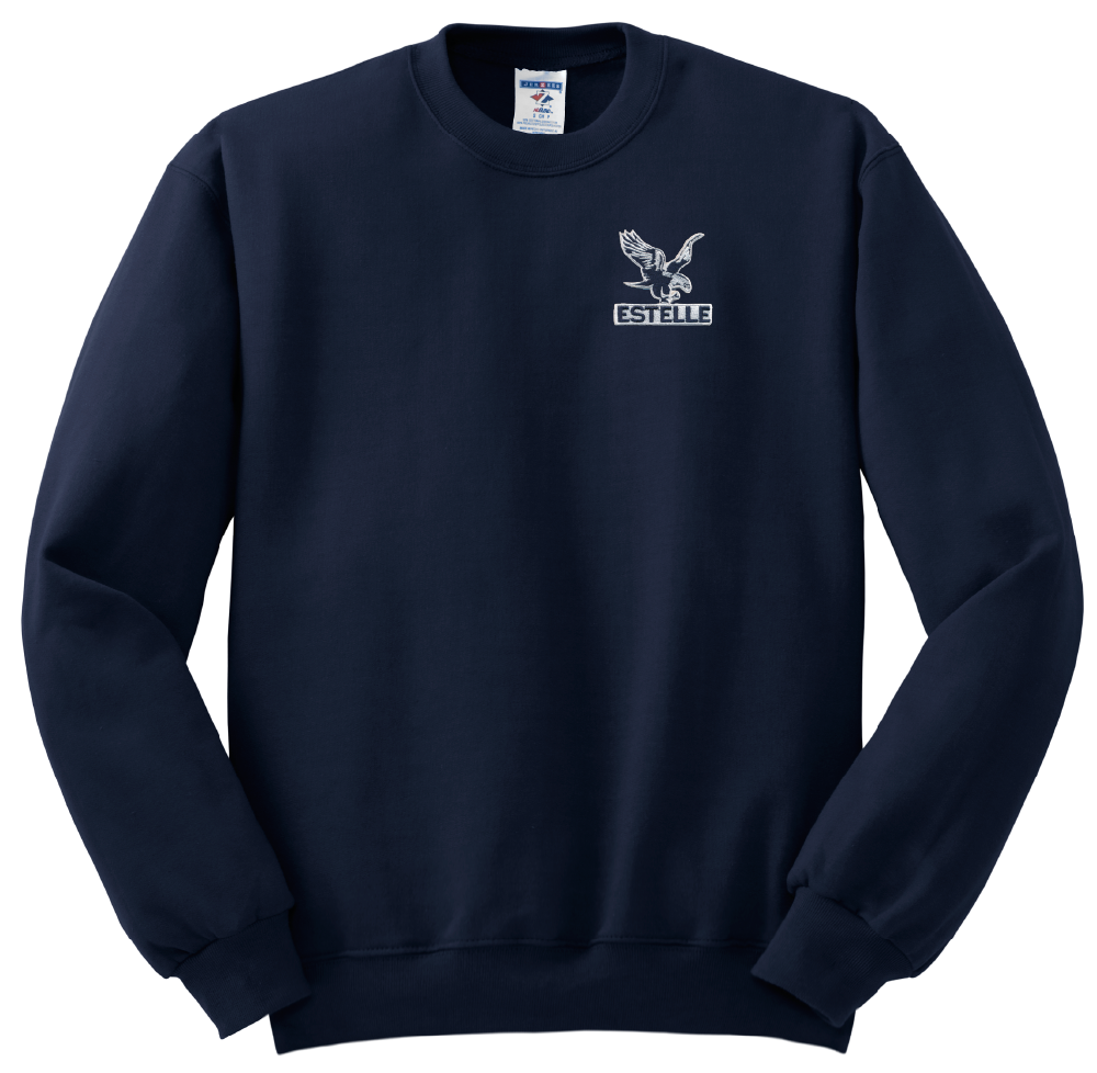 Estelle Crew Sweatshirt - Navy - All Grades