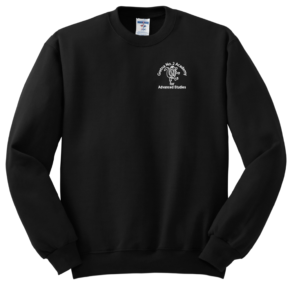 Gretna No. 2 Crew Sweatshirt - Black - All Grades