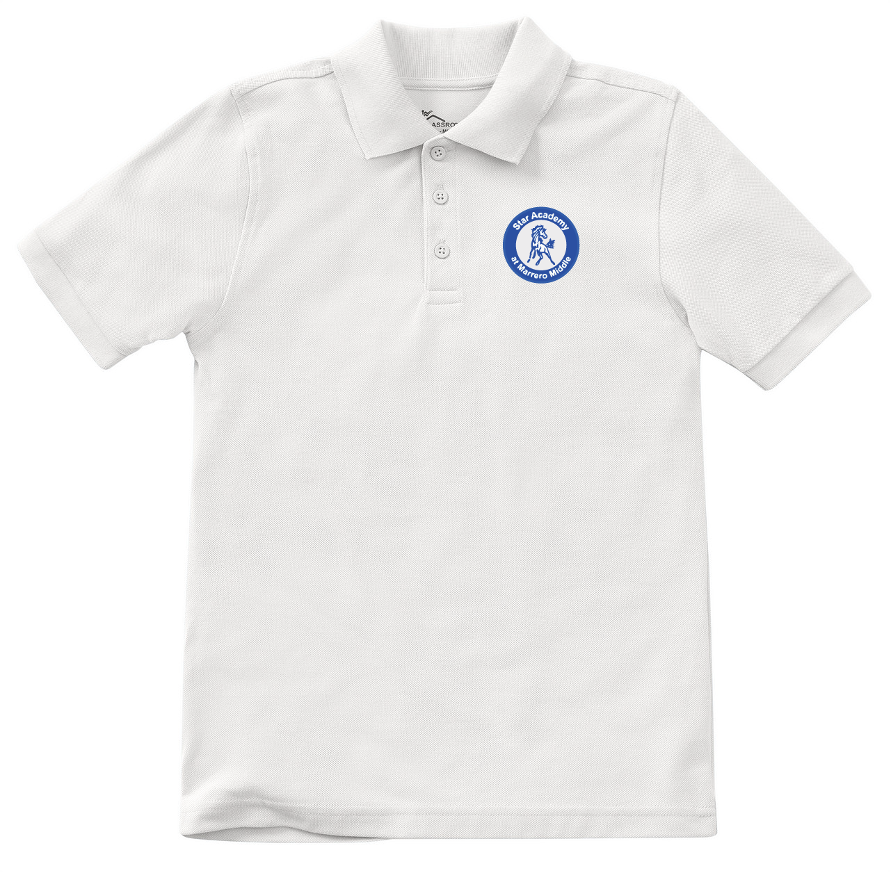 Star Academy Polo - White