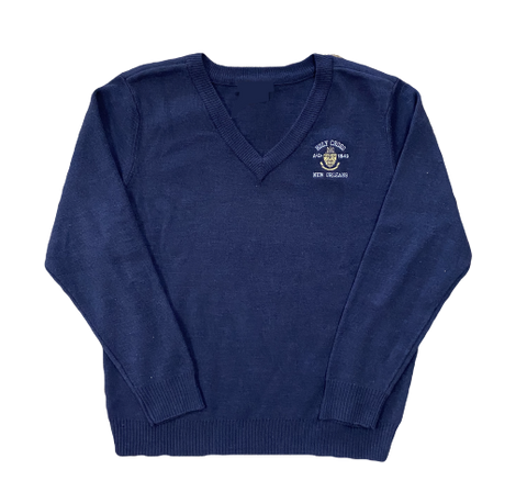 Holy Cross Pullover - with Name Embroidery