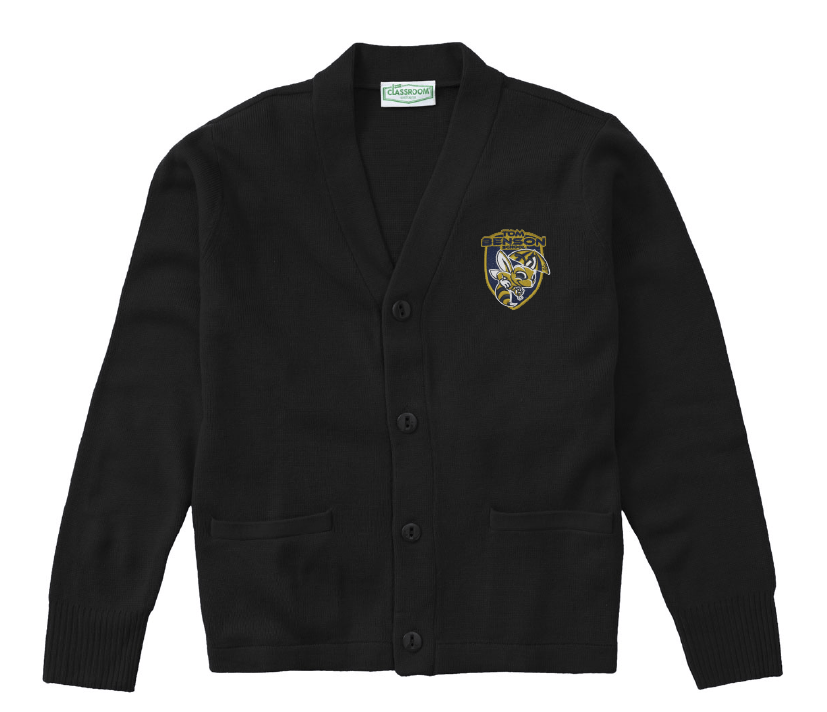 Tom Benson Cardigan - Black