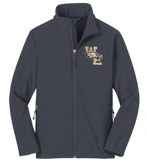 Warren Easton Softshell Jacket - Grey - Eagle - All Grades