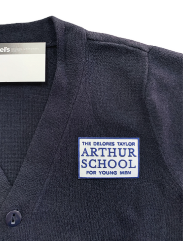Arthur School Navy Cardigan