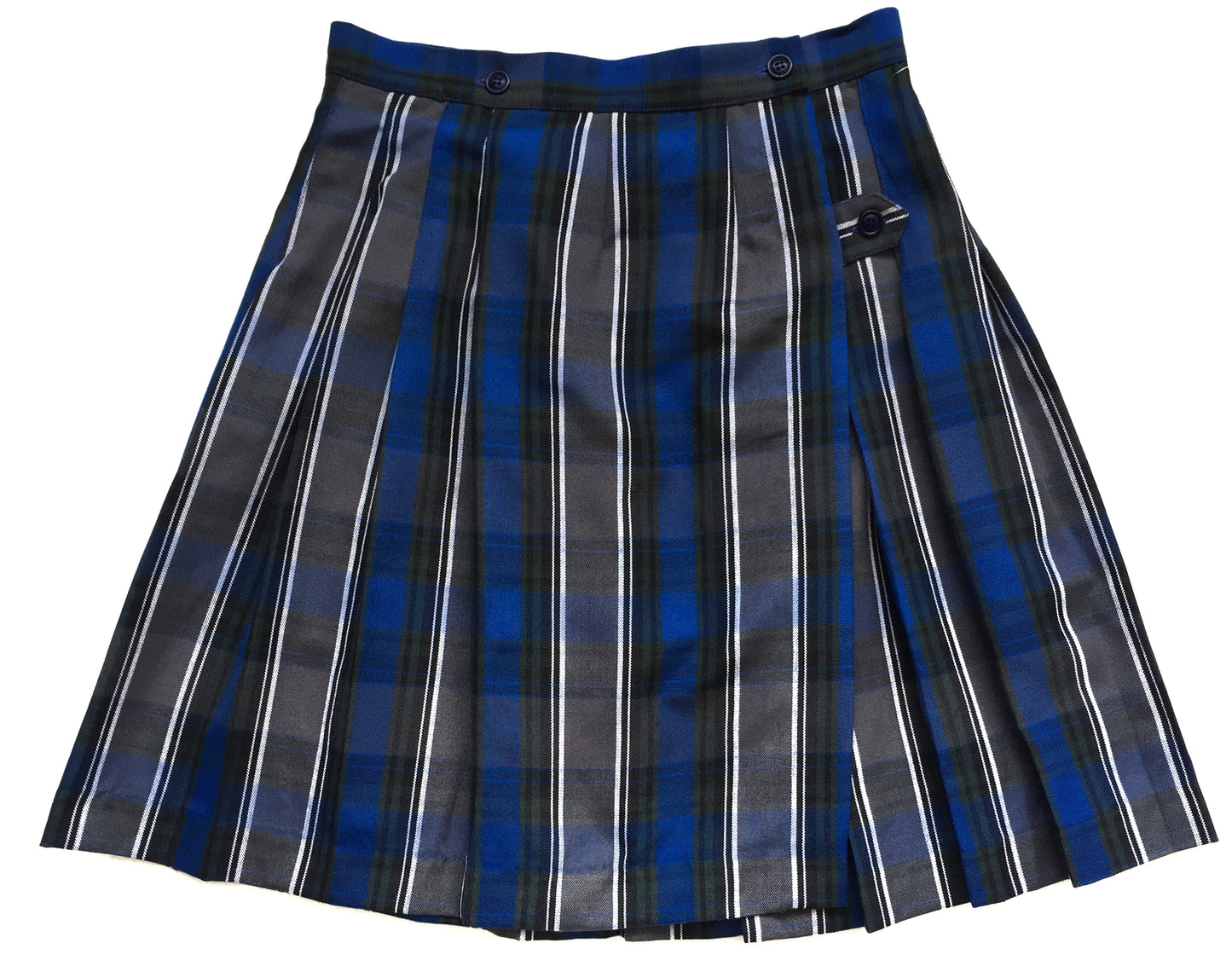 Alexis Plaid Box Pleat Skirt