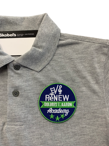 ReNEW Dolores T. Aaron Elementary Royal Blue Polo – Skobel's