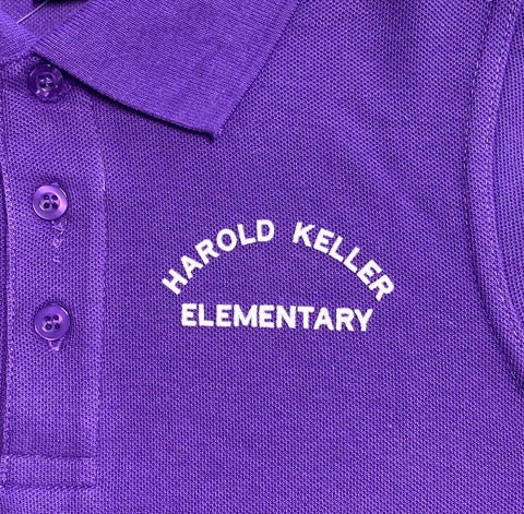 Harold Keller Polo - Purple - Pre-K-K