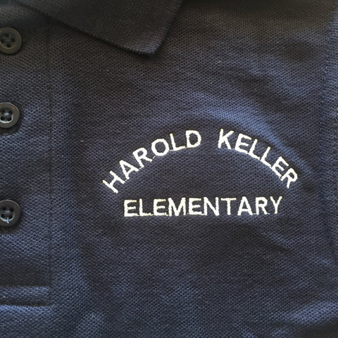 Harold Keller Polo - Navy - 1st-5th Grades