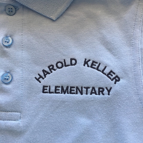 Harold Keller Polo - Light Blue - 1st-5th Grades