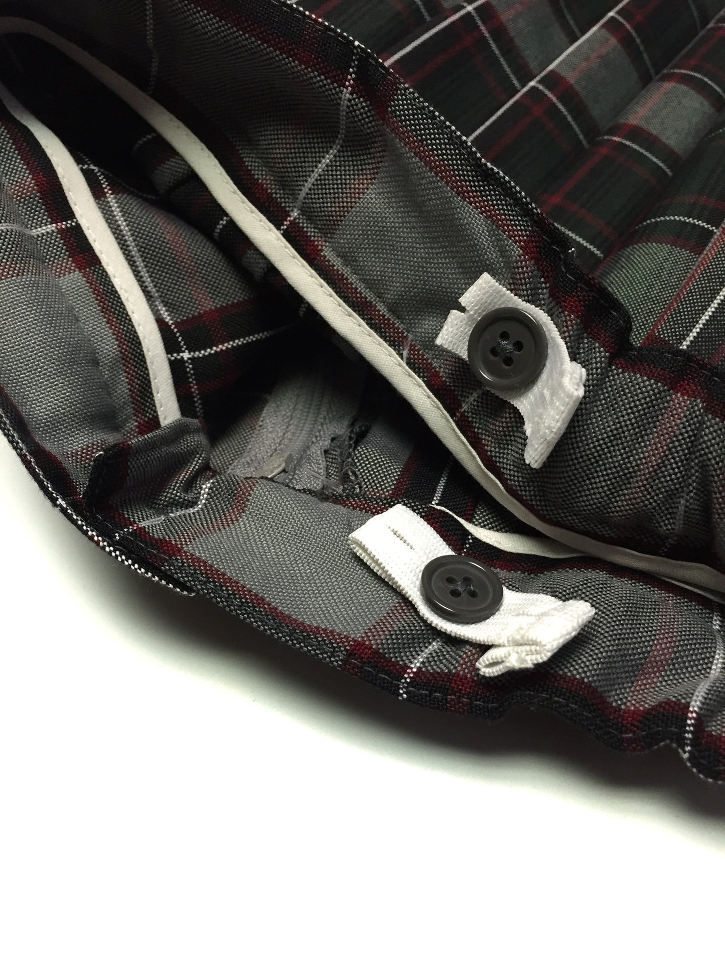 Algiers Plaid Knife Pleat Skirt