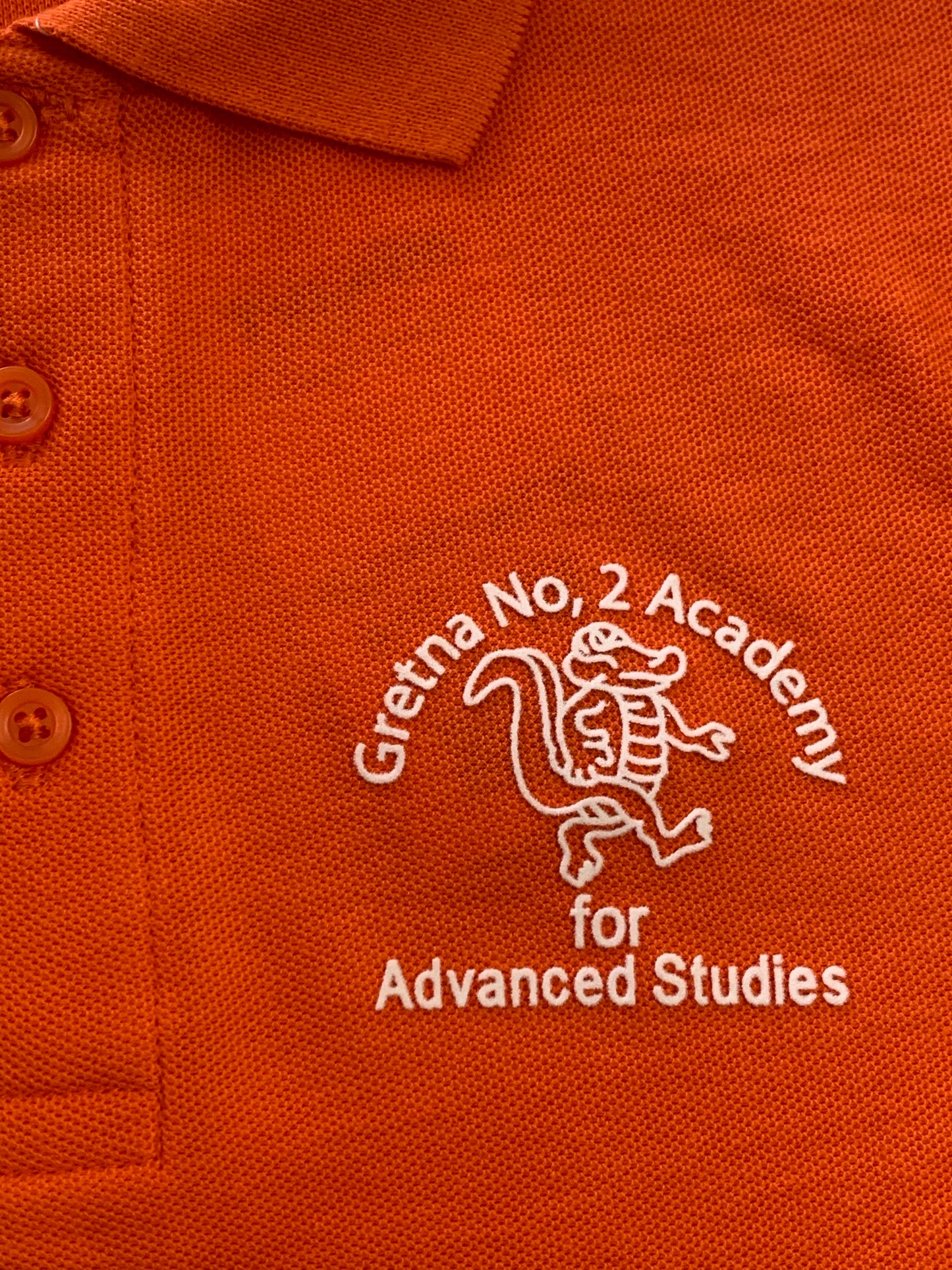 Gretna No. 2 Polo - Orange - 1st-5th Grade