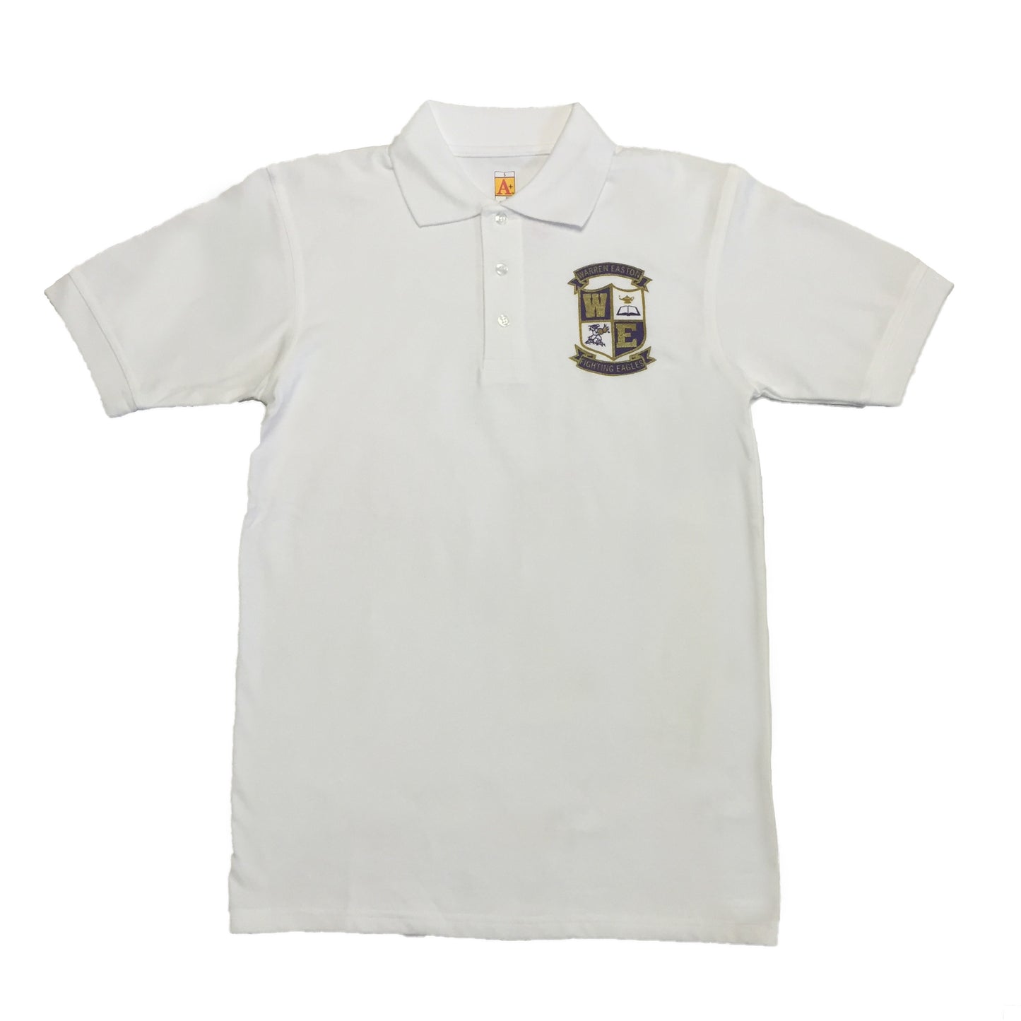 Warren Easton White Polo