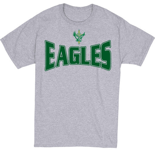 SJBS Eagles Gray T-Shirt (with logo)