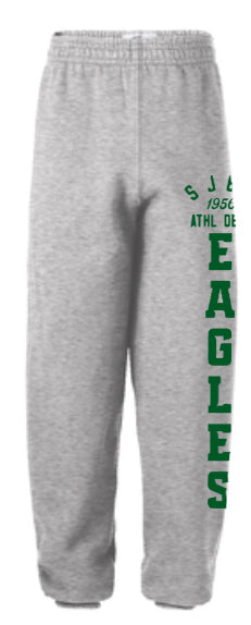SJBS Eagles Gray Sweatpants (with logo)