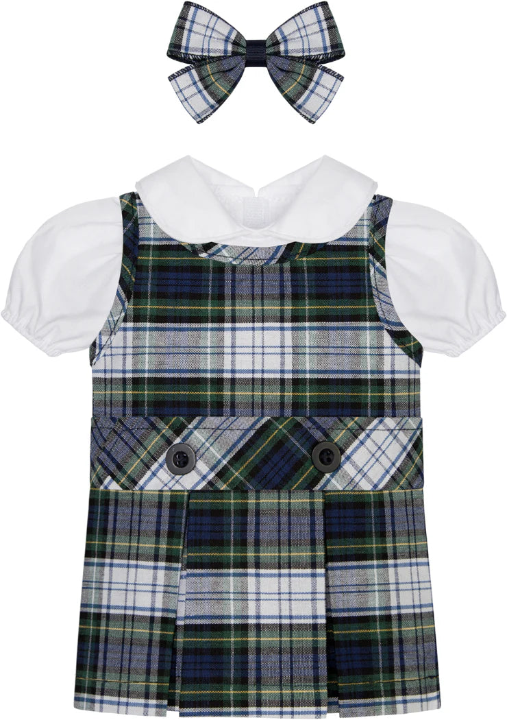 Belmont Plaid Doll Dress