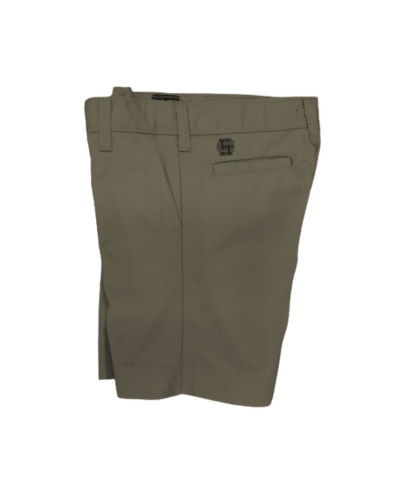 Boys Classic Fit Flexwaist Shorts - Khaki with Holy Cross logo