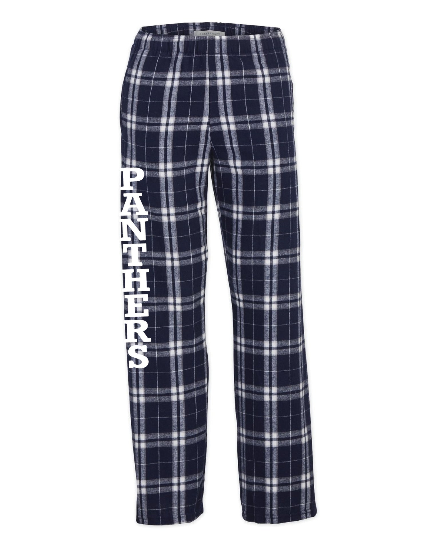 Our Lady of Loretto Panther Pride Flannel Plaid Pants (with logo)