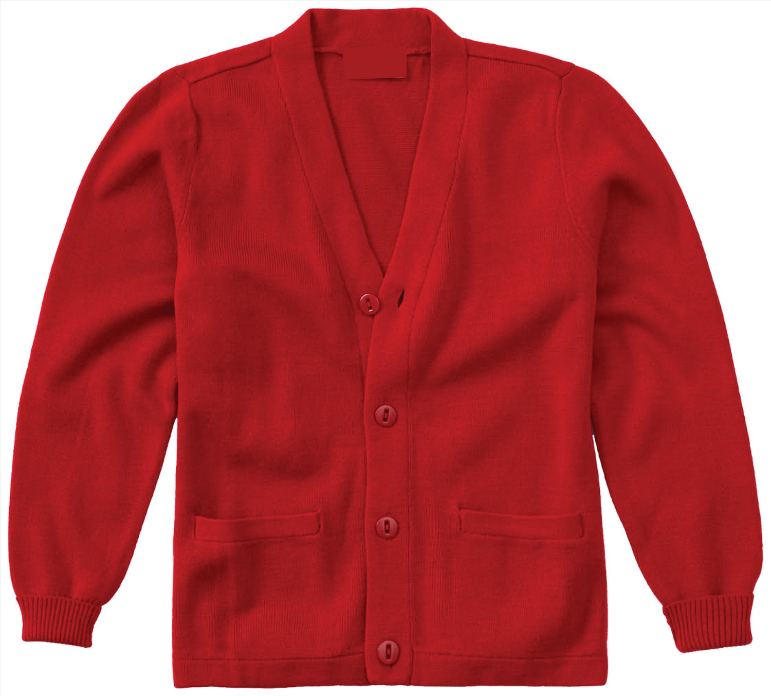 St. Brendan Red Cardigan Sweater