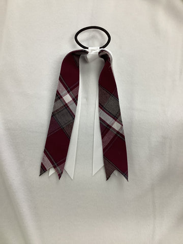 ST. CLETUS WIDE RIBBON STREAMER BOW