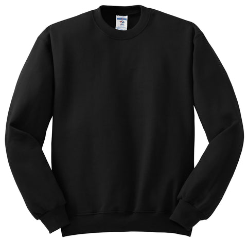 Plain Crew Sweatshirt - Black