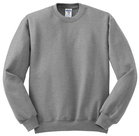 Plain Crew Sweatshirt - Grey