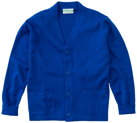 Plain Cardigan - Royal