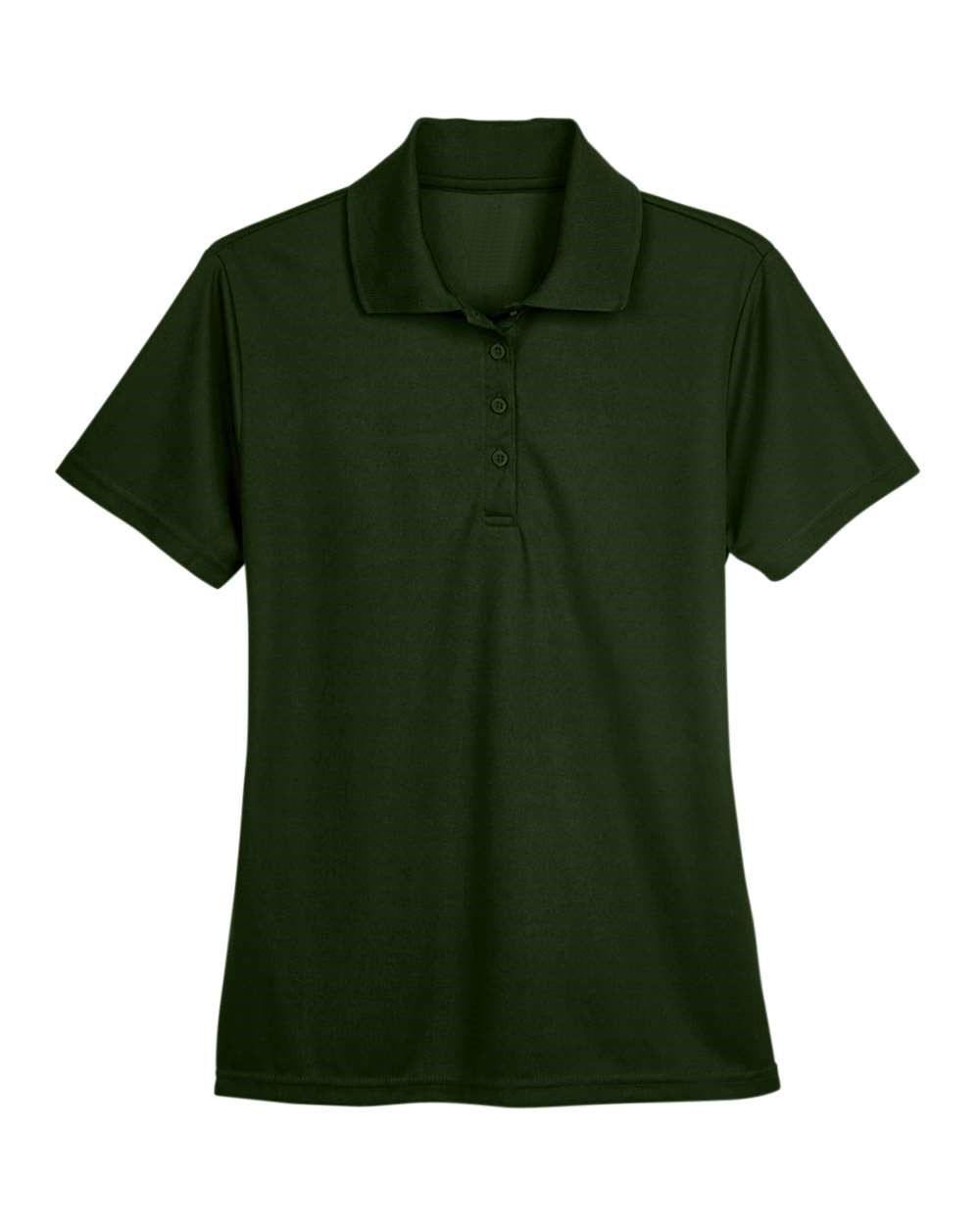 Glendale Adventist Academy Dark Green Feminine Dryfit Polo - Staff (with logo)