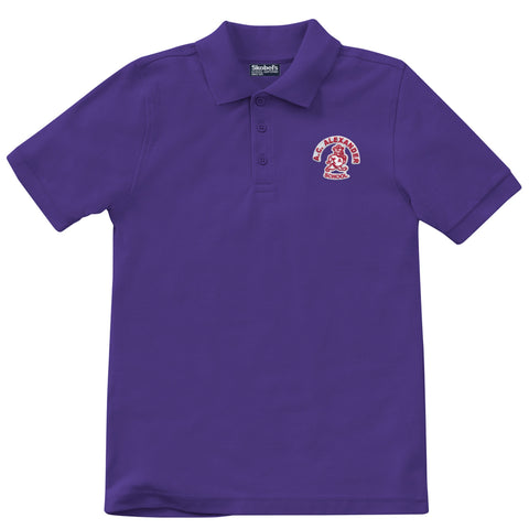 A.C. Alexander Elementary Polo - Purple - PreK-K