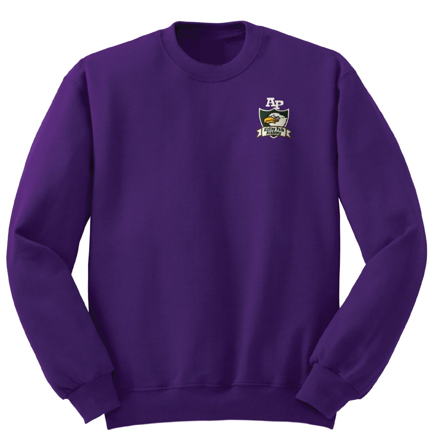 Airline Park Academy Crew Sweatshirt - Purple - PreK-K