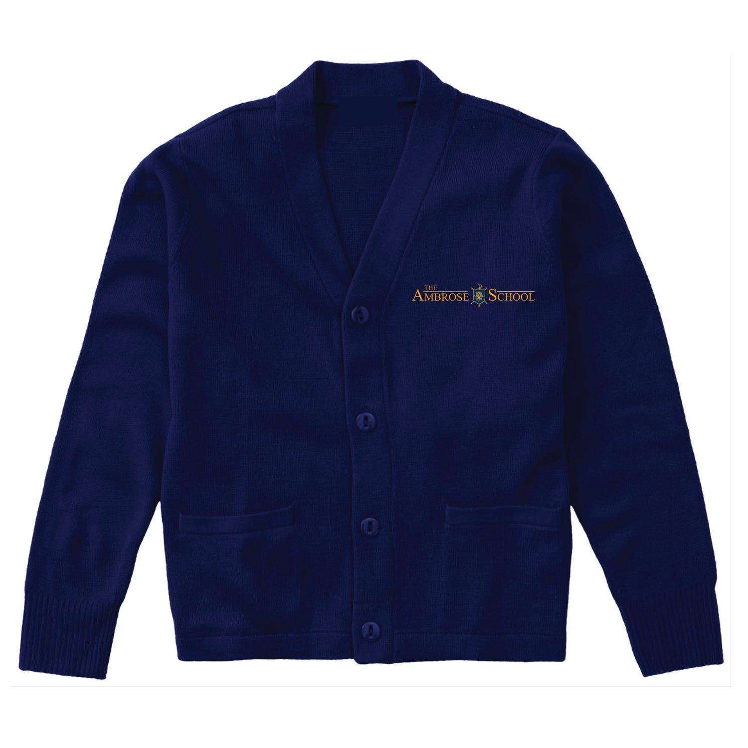 Ambrose School A+ Cardigan - Navy