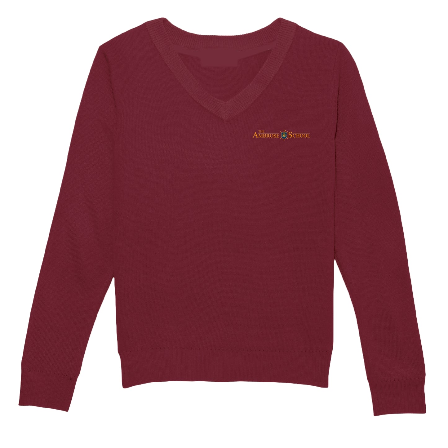 Ambrose School Pullover - Cardinal