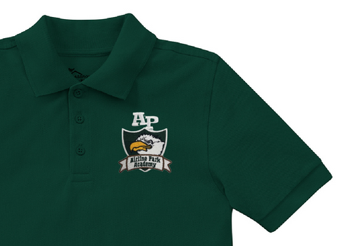 Airline Park Academy Polo - Dark Green - 1st-5th Grades