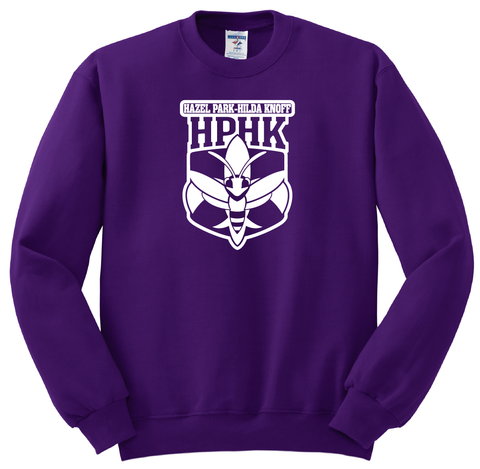 Hazel Park / Hilda Knoff Crew Sweatshirt - Purple - PreK-K